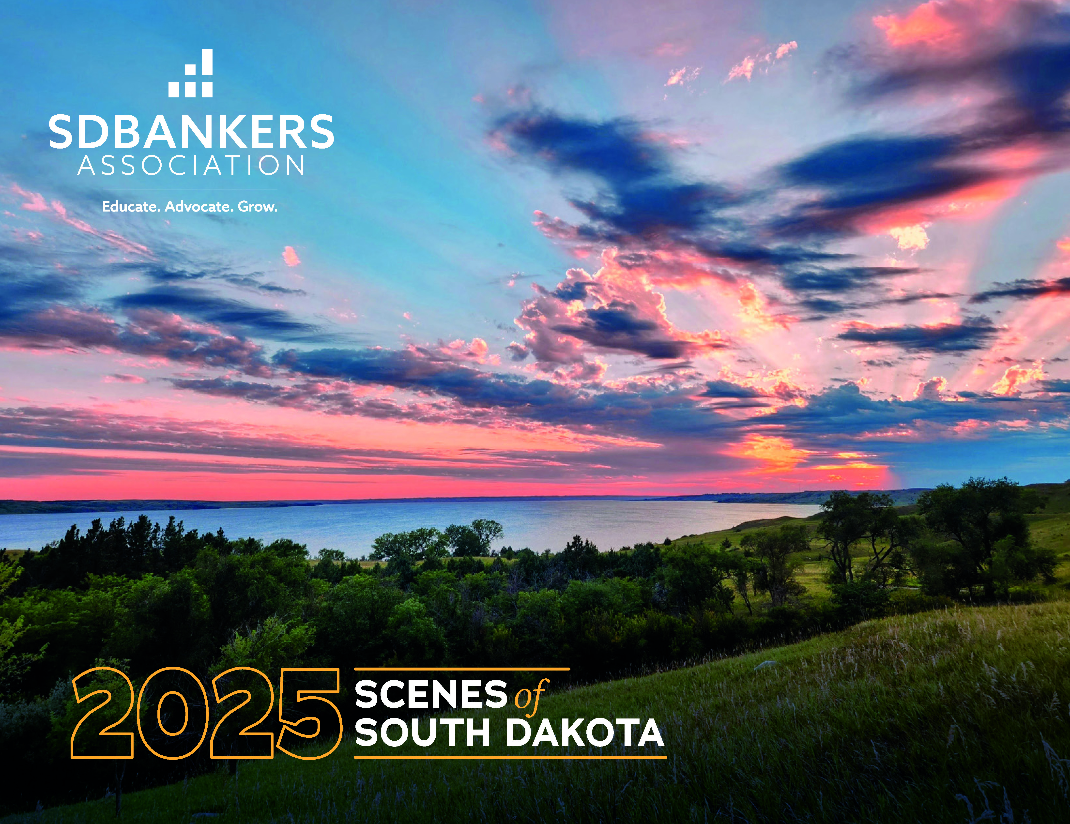 2025 Scenes of South Dakota Calendar